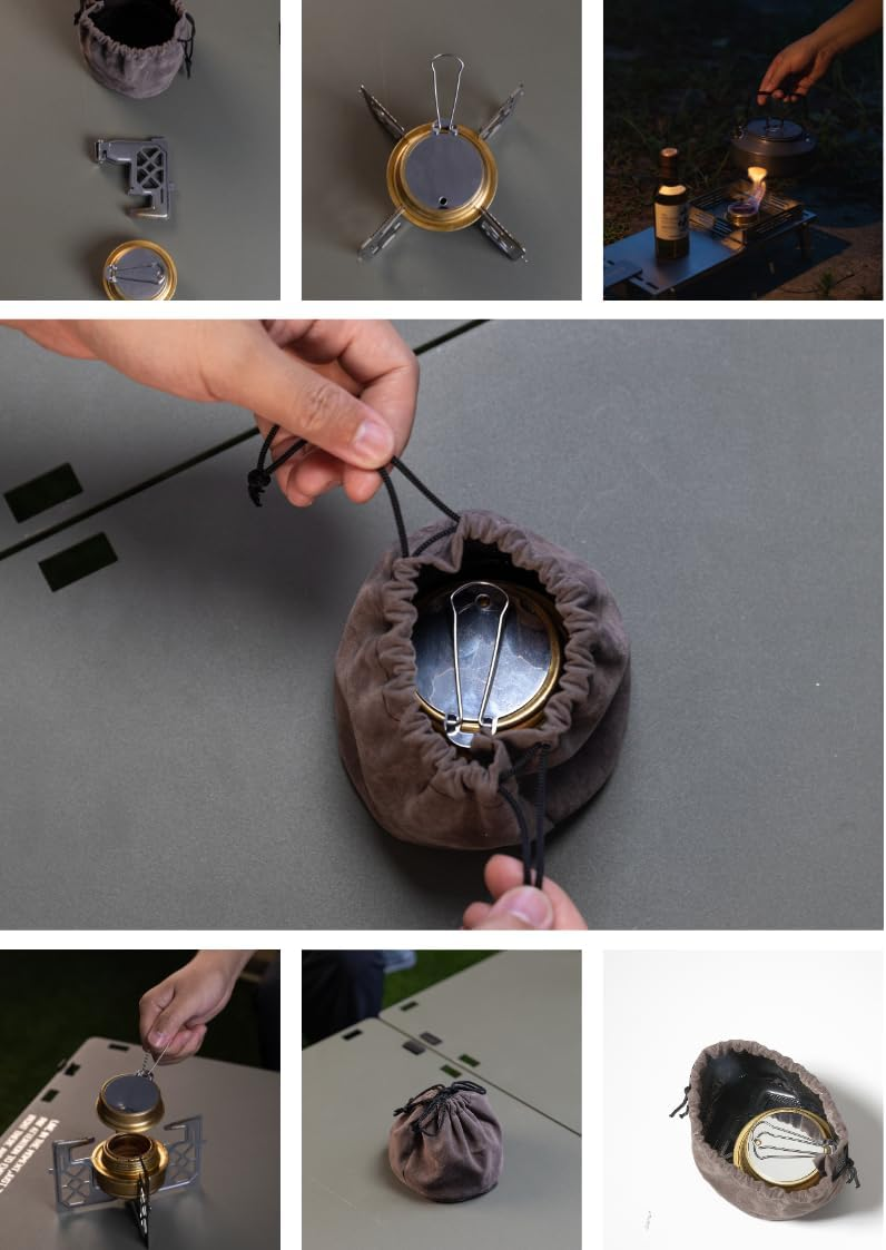 CAMPINGMOON AS-1 Alcohol Stove Stand Bracket