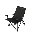 CAMPINGMOON F-1003-WBK Folding Mesh Handrest Low Chair