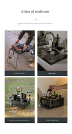 CAMPINGMOON CK-24BK Folding Full IGT Basket