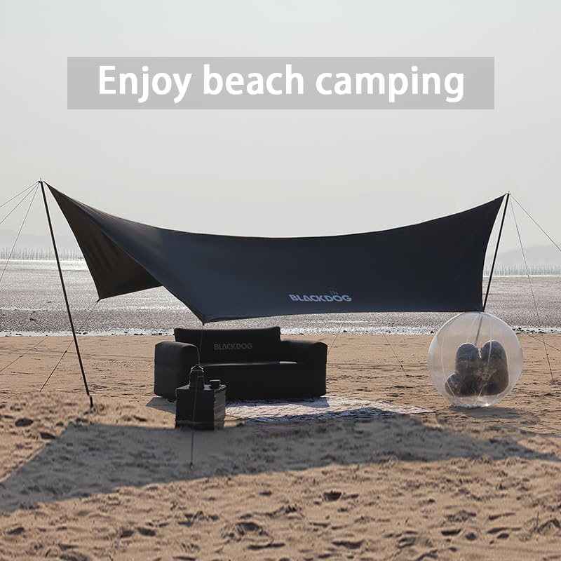 BLACKDOG Xingwei Hexagon Edge Tarp - 500 X 300 CM