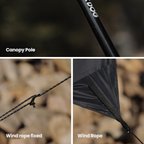 BLACKDOG Xingwei Hexagon Edge Tarp - 500 X 300 CM