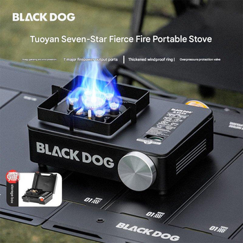 BLACKDOG CBD2550CF014 Tuoyan - Seven-star fierce fire cassette stove