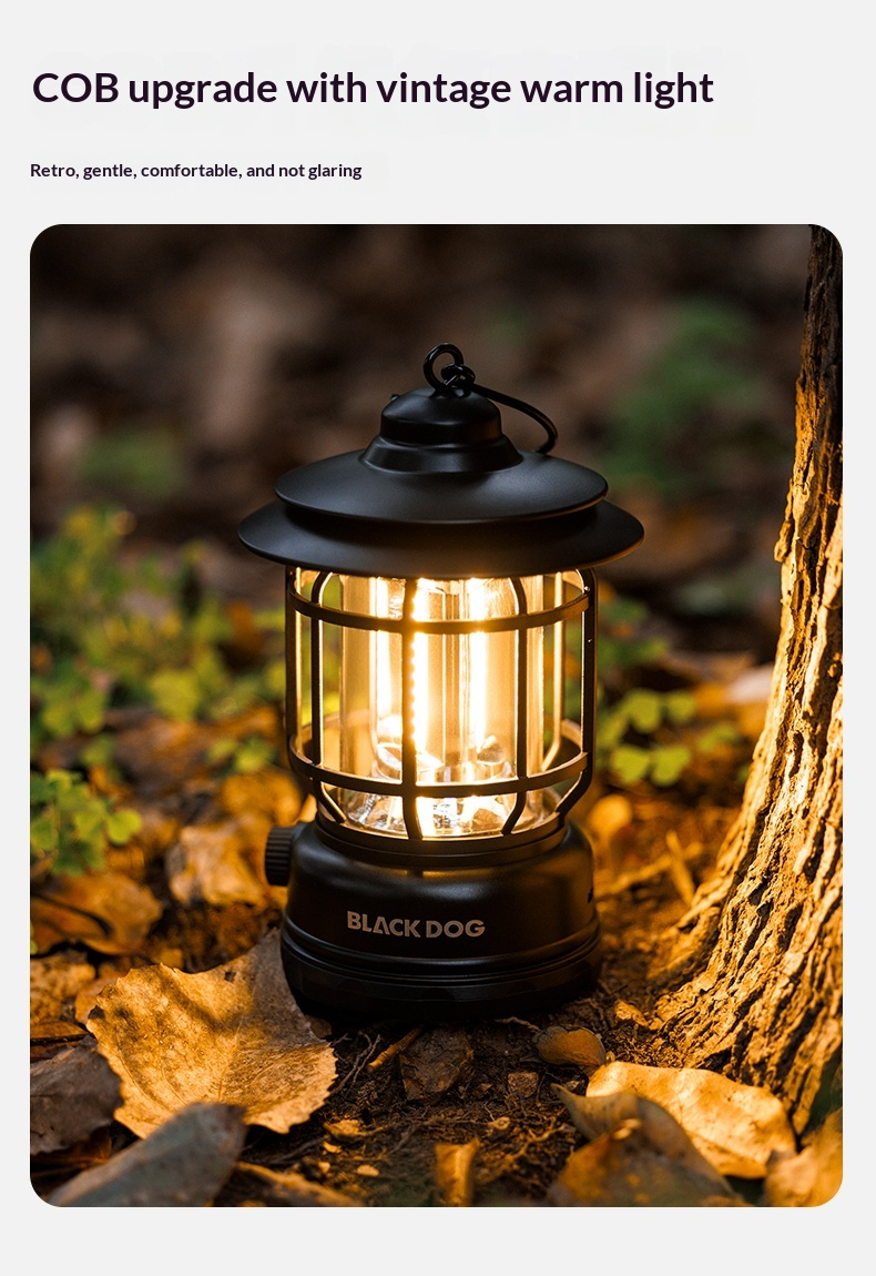 BLACKDOG Candlelight Retro Camping Lamp - 150LM