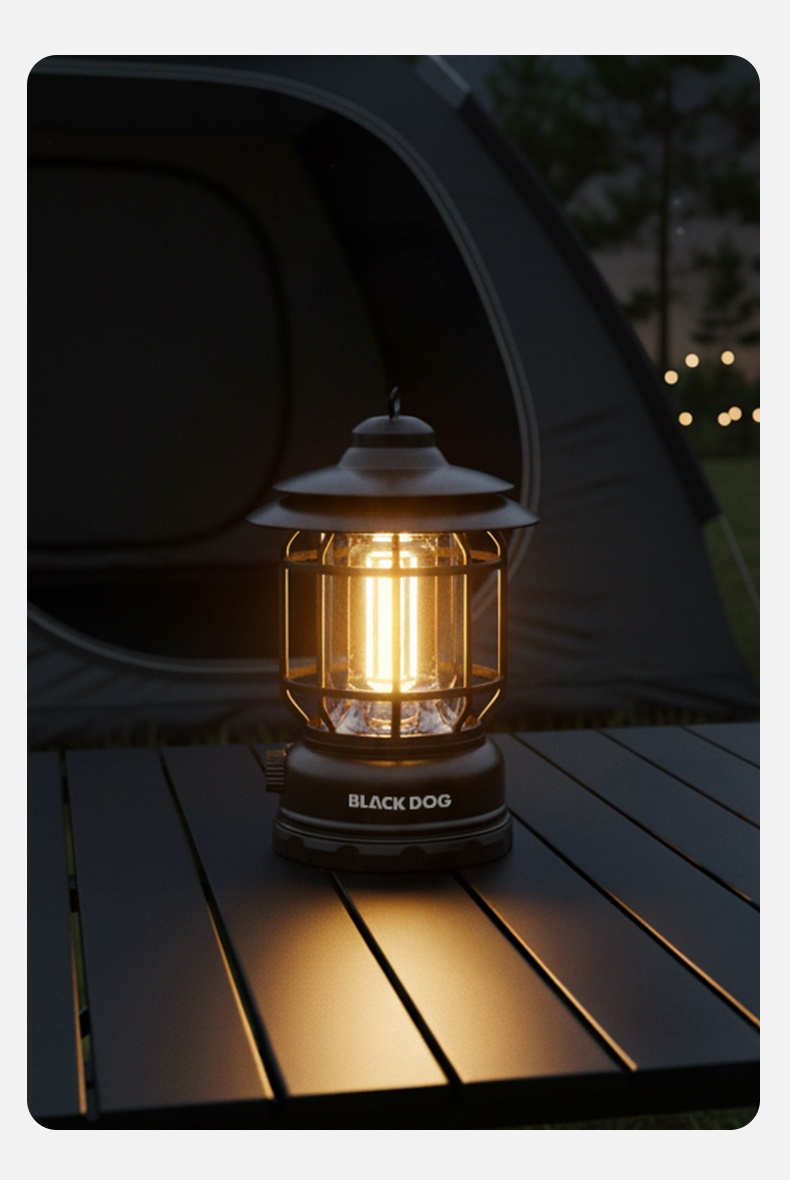 BLACKDOG Candlelight Retro Camping Lamp - 150LM