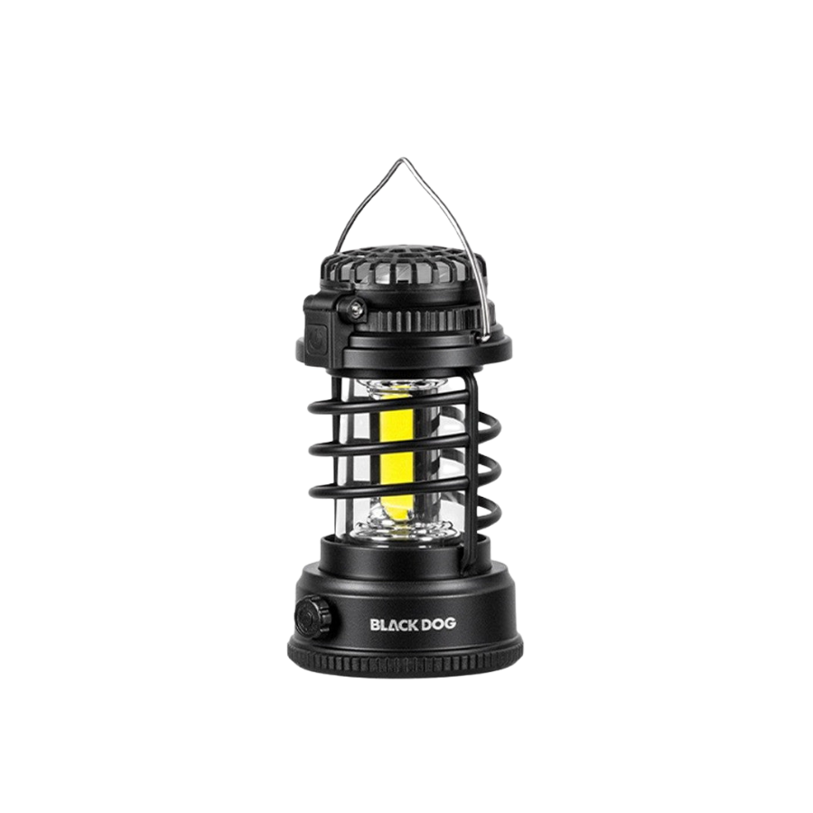 BLACKDOG Black Seal 2-in-1 Lantern Fan Light