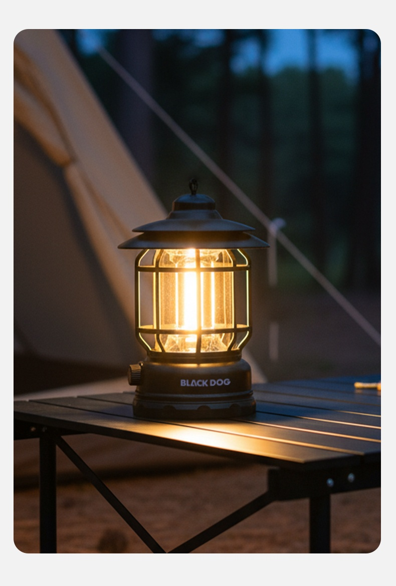 BLACKDOG Candlelight Retro Camping Lamp - 150LM