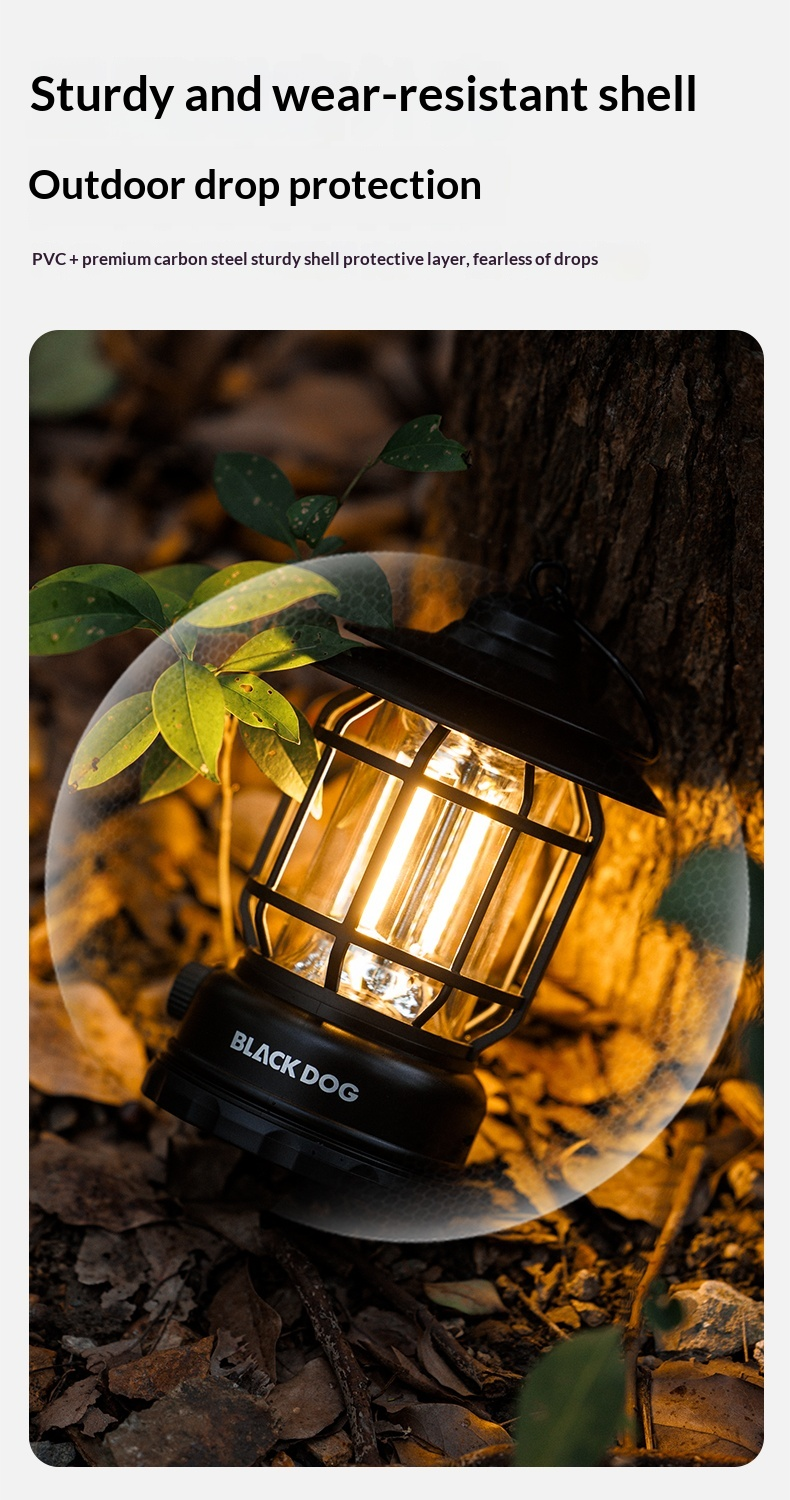 BLACKDOG Candlelight Retro Camping Lamp - 150LM