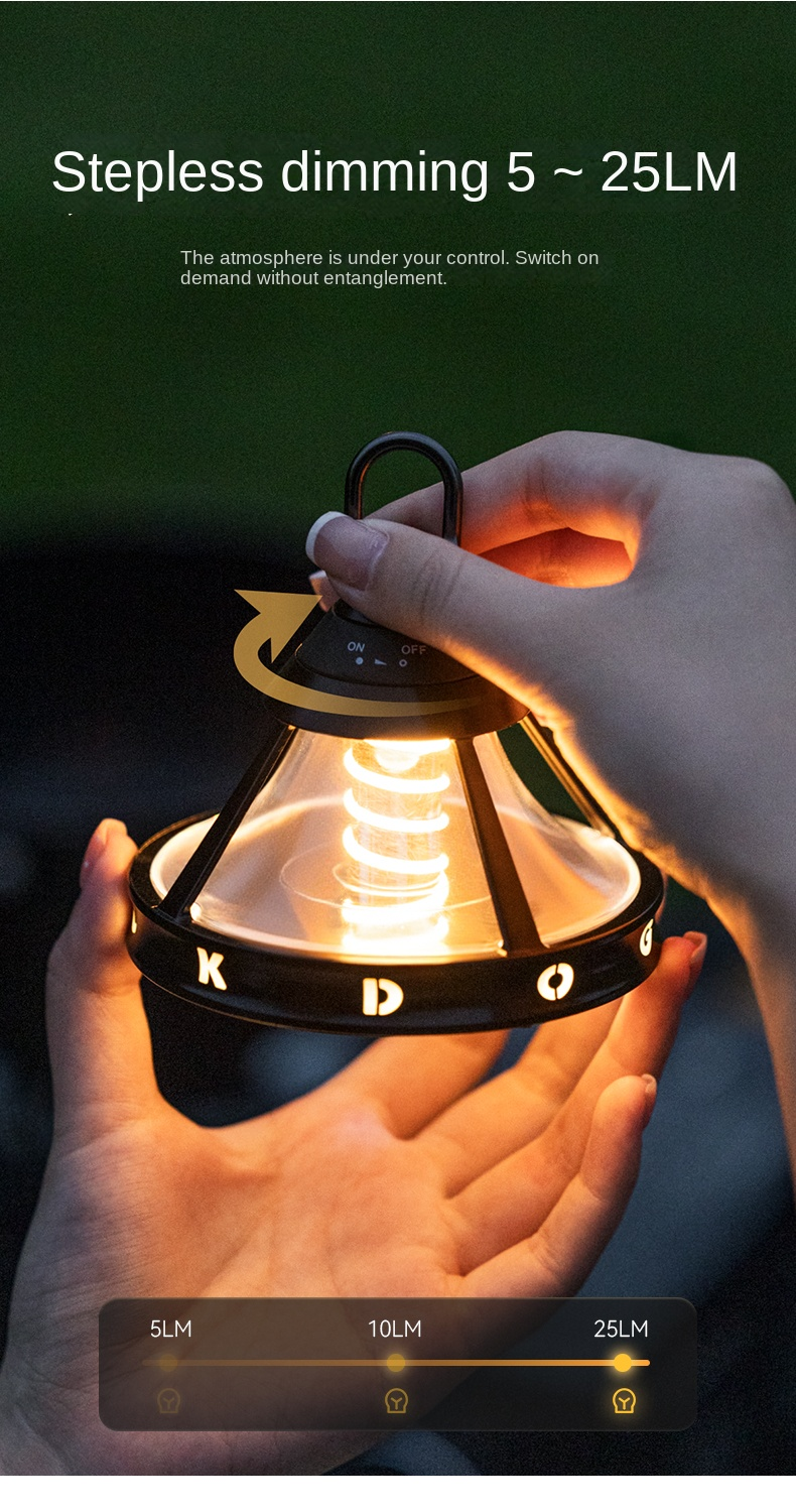 BLACKDOG Star Lamp Ambiance Camping Lamp