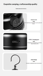 BLACKDOG Candlelight Retro Camping Lamp - 150LM