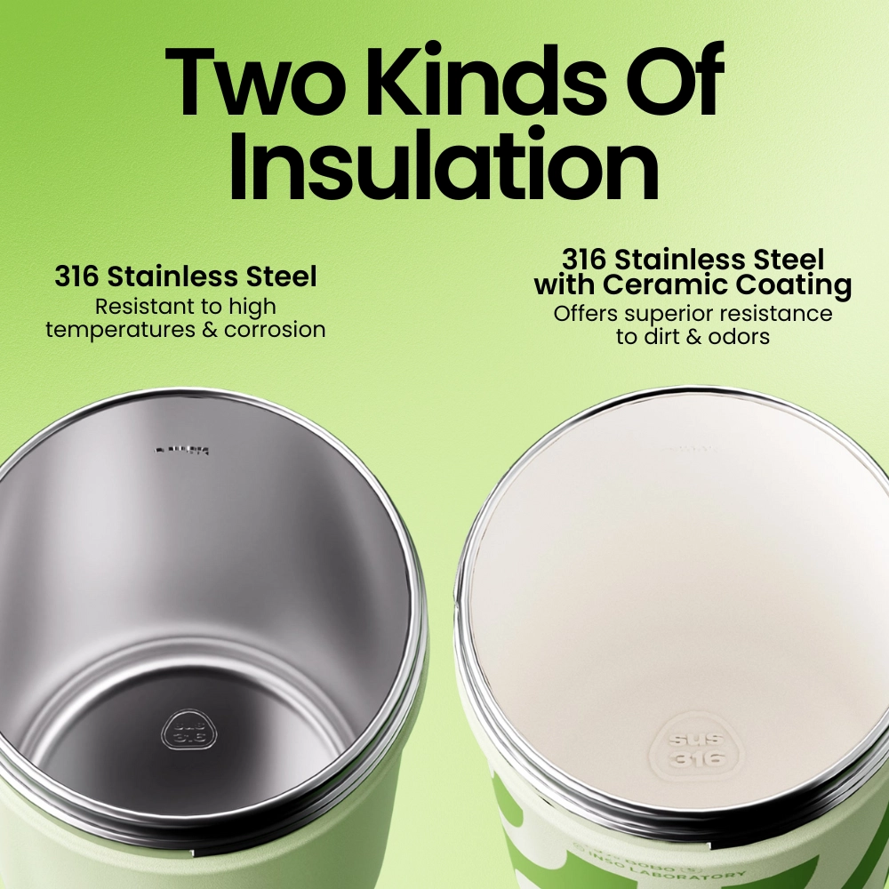 CHAKO LAB Bobo Cup 316 Stainless Steel Thermos – 485ML