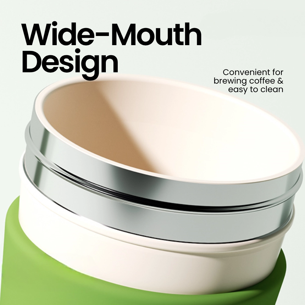 CHAKO LAB Coffee Cup Ceramic Thermos – 420ML