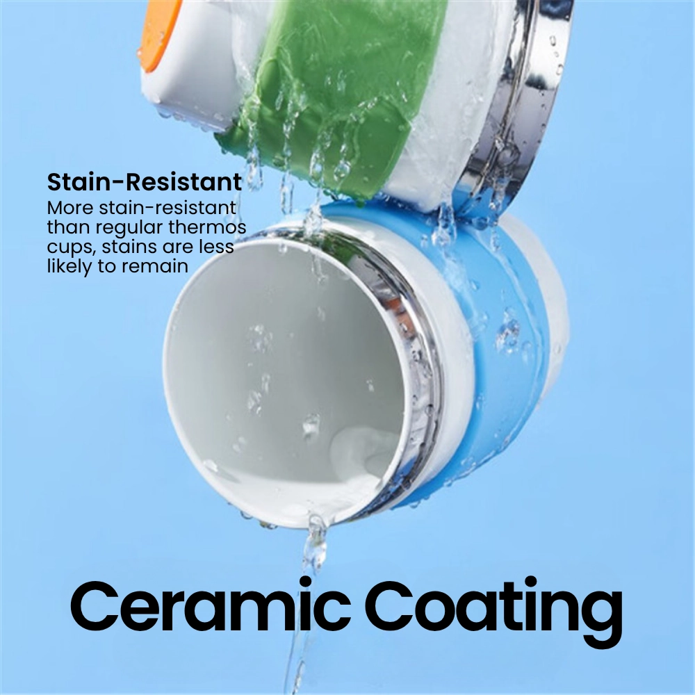 CHAKO LAB Coffee Cup Ceramic Thermos – 420ML