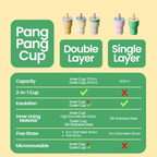 CHAKO LAB Pang Pang Cup Double Layer - 600ML