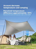 BLACKDOG Leisure Base Tent 2.4 - 240CM X 240CM (2-4 Person)