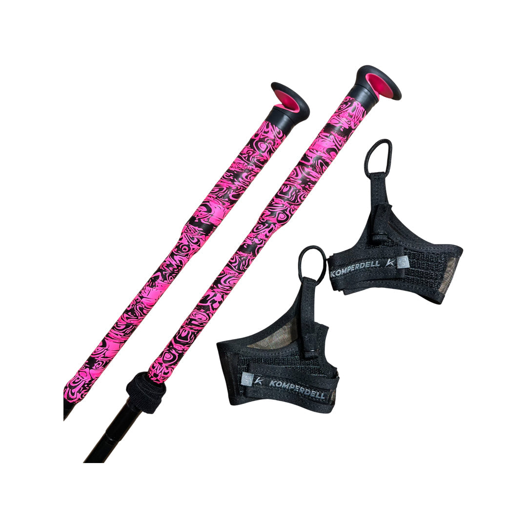 KOMPERDELL Carbon FXP Ultra The Erlkönig Pink Lightweight Trekking Pole