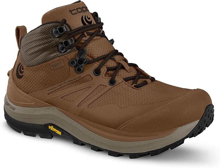 TOPO ATHLETIC Trailventure 2 Waterproof Men's Hiking Shoes - Brown/Tan