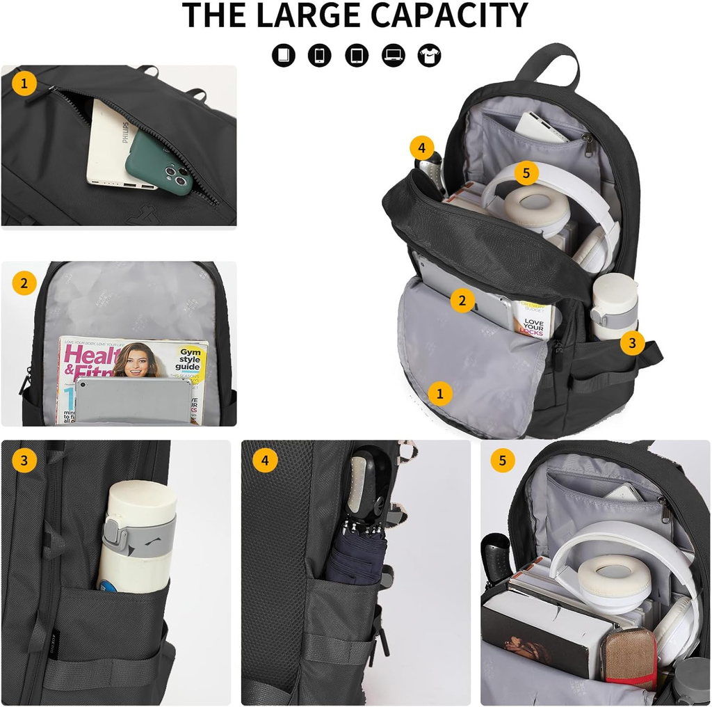 AOKING Lightweight Casual Sport Outdoor Backpack XN3611-5