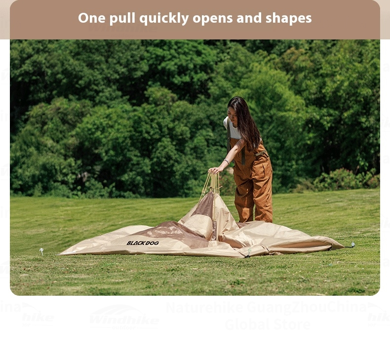 BLACKDOG Leisure Base Tent 2.4 - 240CM X 240CM (2-4 Person)