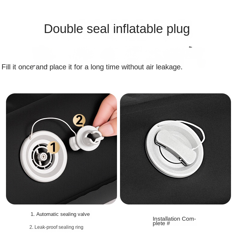 BLACKDOG Yunmeng Inflatable Sleeping Pad Air Cushion – 2P