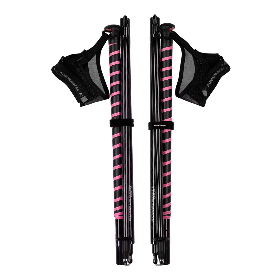 KOMPERDELL FXP Composite Trail Folding Trekking Pole - Pink