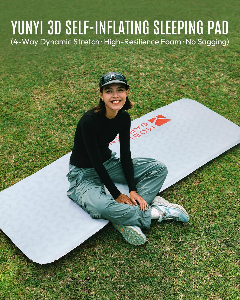 MOBI GARDEN YUNYI 3D Self-Inflating Sleeping Pad