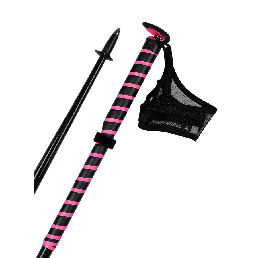 KOMPERDELL FXP Composite Trail Folding Trekking Pole - Pink