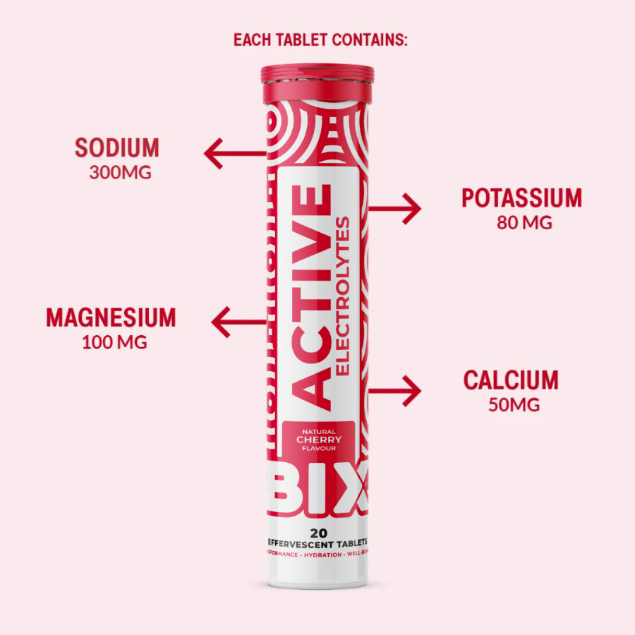 BIX Active Electrolytes Effervescent Tablets - 20 Tabs