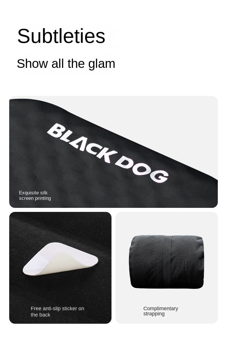 BLACKDOG Yungan – 2 in 1 Sponge Inflatable Pillow
