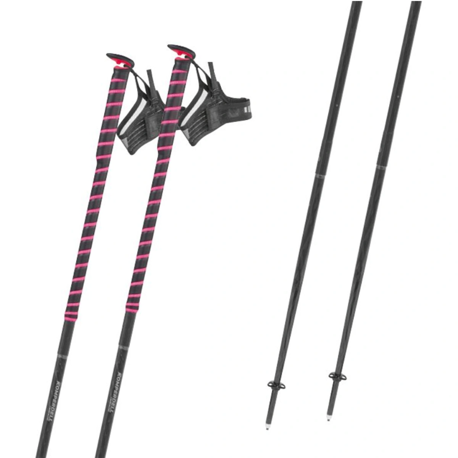 KOMPERDELL FXP Composite Trail Folding Trekking Pole - Pink