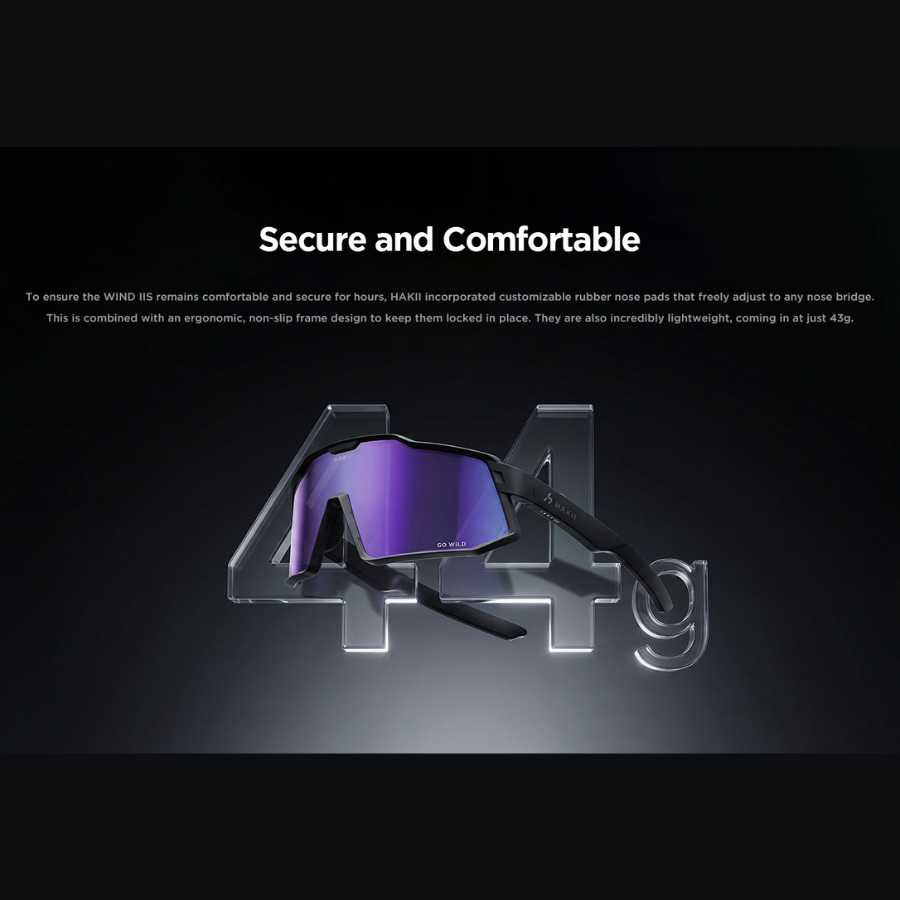 HAKII Wind IIS Smart Cycling Audio Glasses