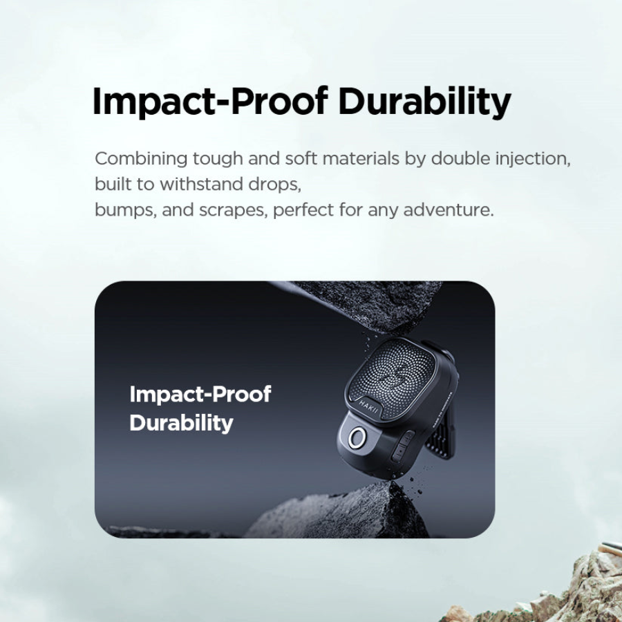 HAKII Boulder Clip-on Wearable Speaker