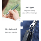 NEXTOOL NE20011 6-in-1 Multifunction Outdoor Nail Clipper - Olive Drab