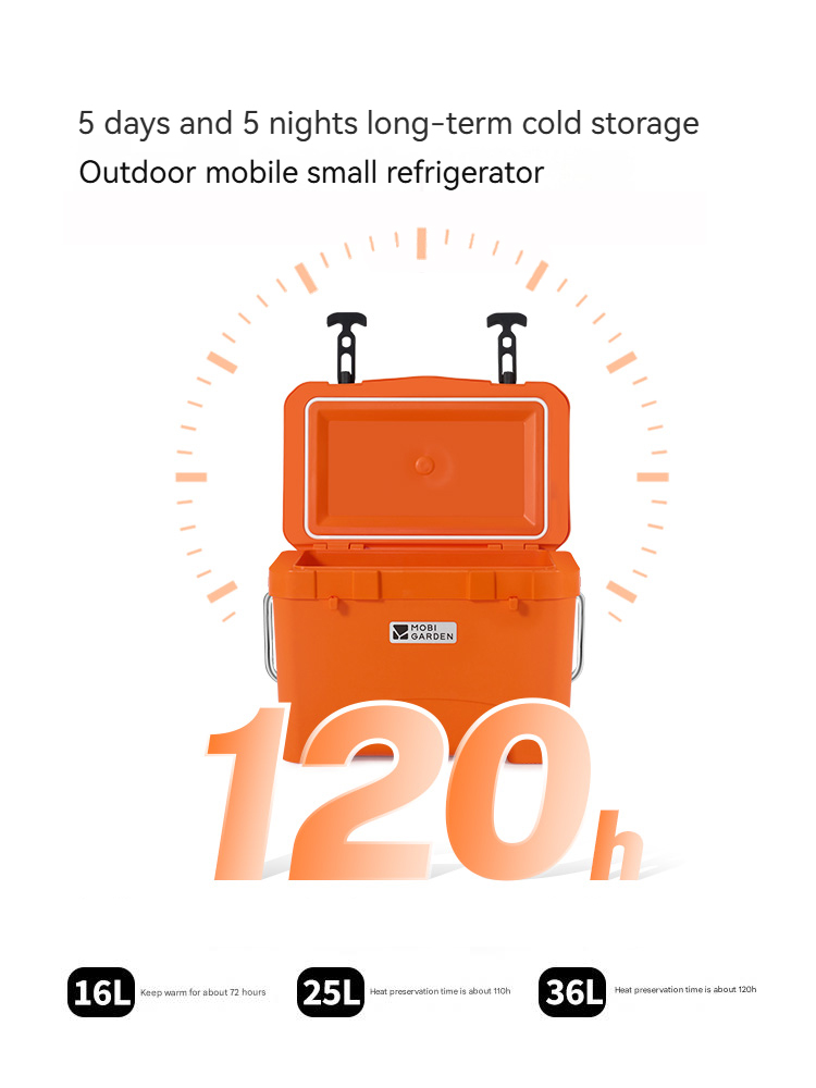 MOBI GARDEN Glacier Insulated Cooler Box 25L