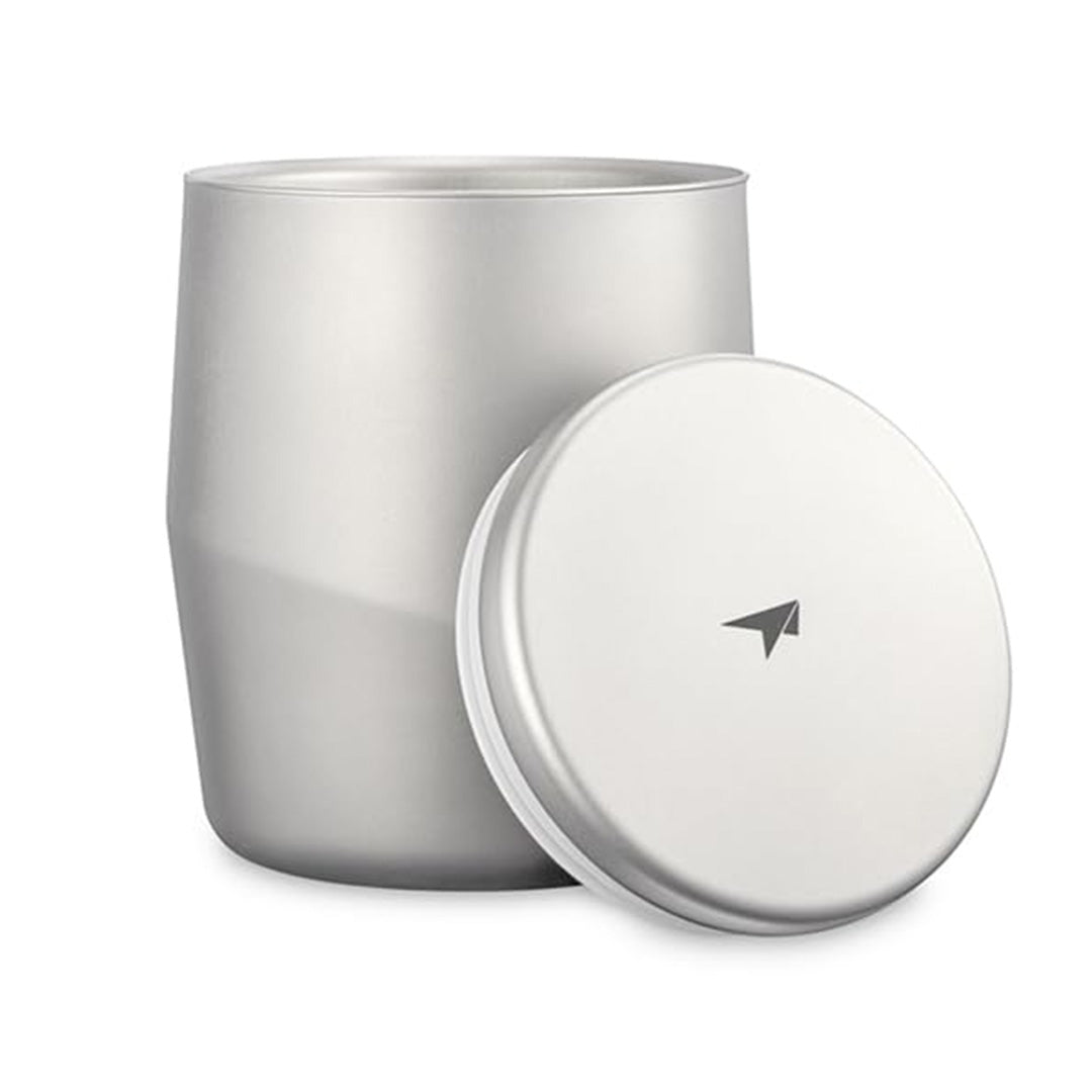 KEITH TITANIUM Double Wall Coffee Mug with Lid 220ml Ti3311