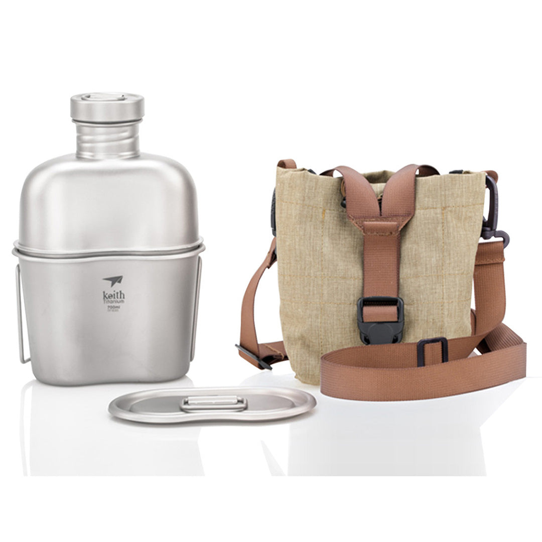 KEITH TITANIUM Canteen Mess Kit Ti3060