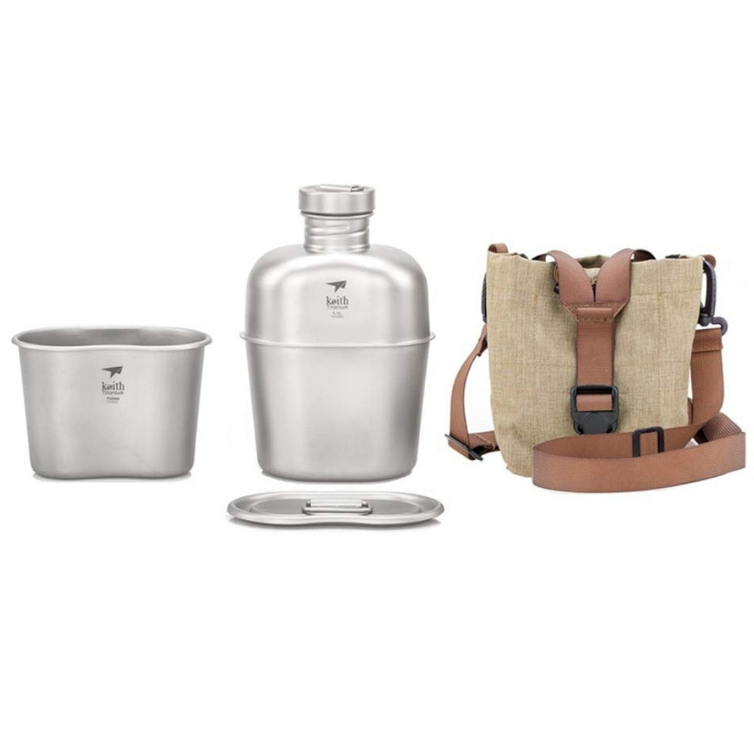 KEITH TITANIUM Canteen Mess Kit Ti3060