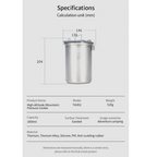 KEITH TITANIUM High-Altitude Pressure Cooker Ti6302