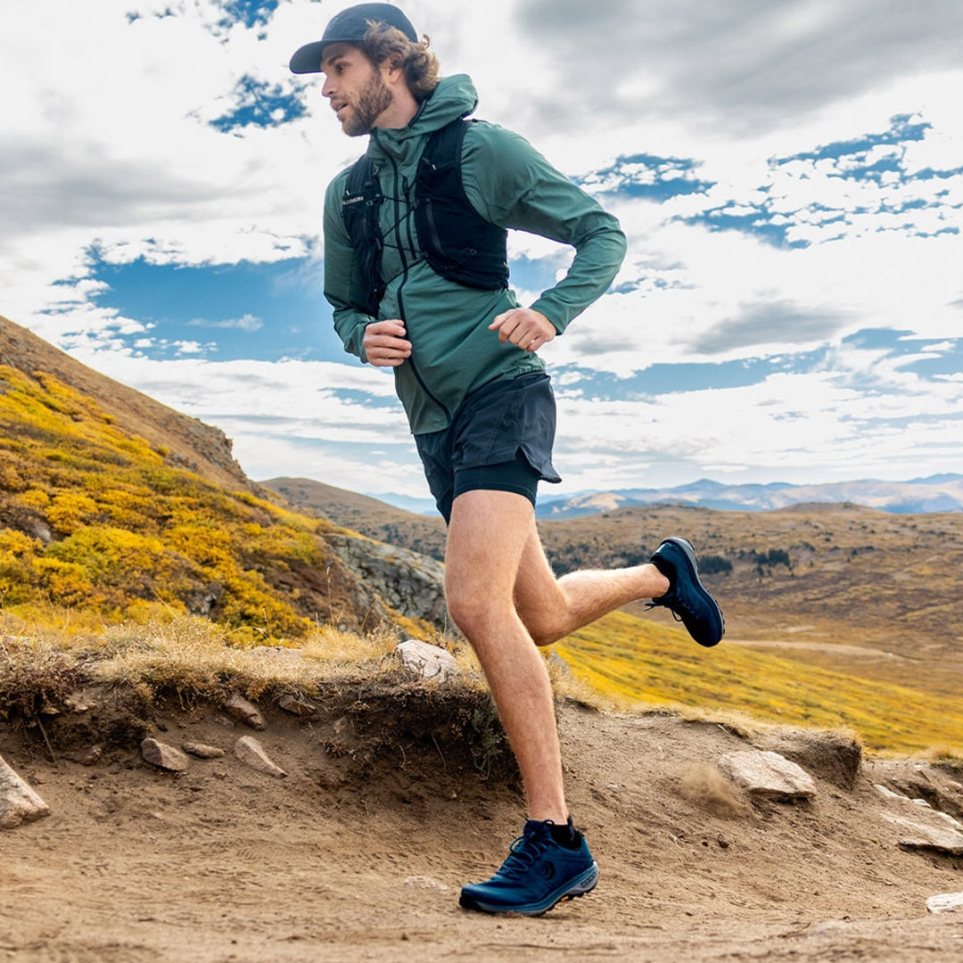 TOPO Athletic Men's Terraventure 4 Trail Running Shoes - Navy/Black