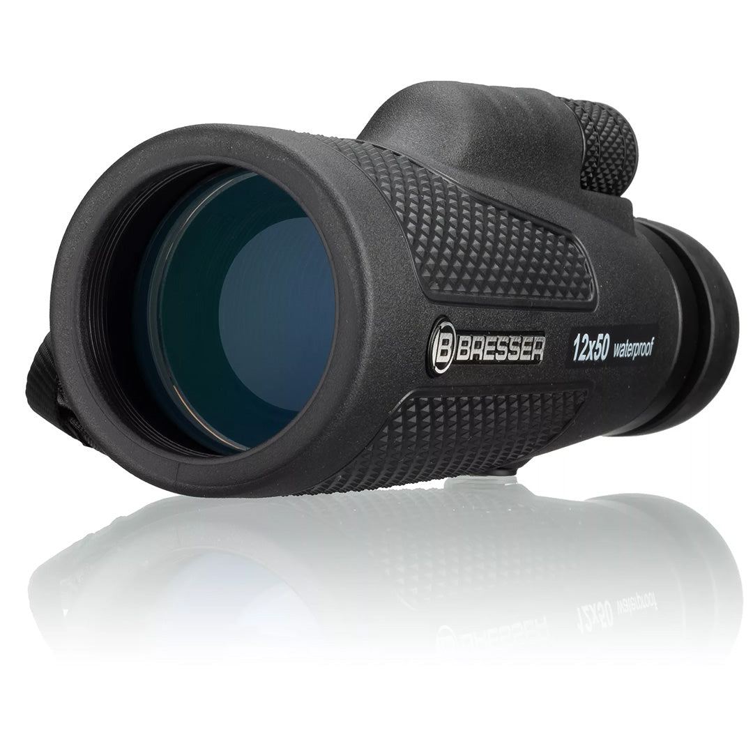 BRESSER 12x50 Waterproof HD Long-Distance Monoculars