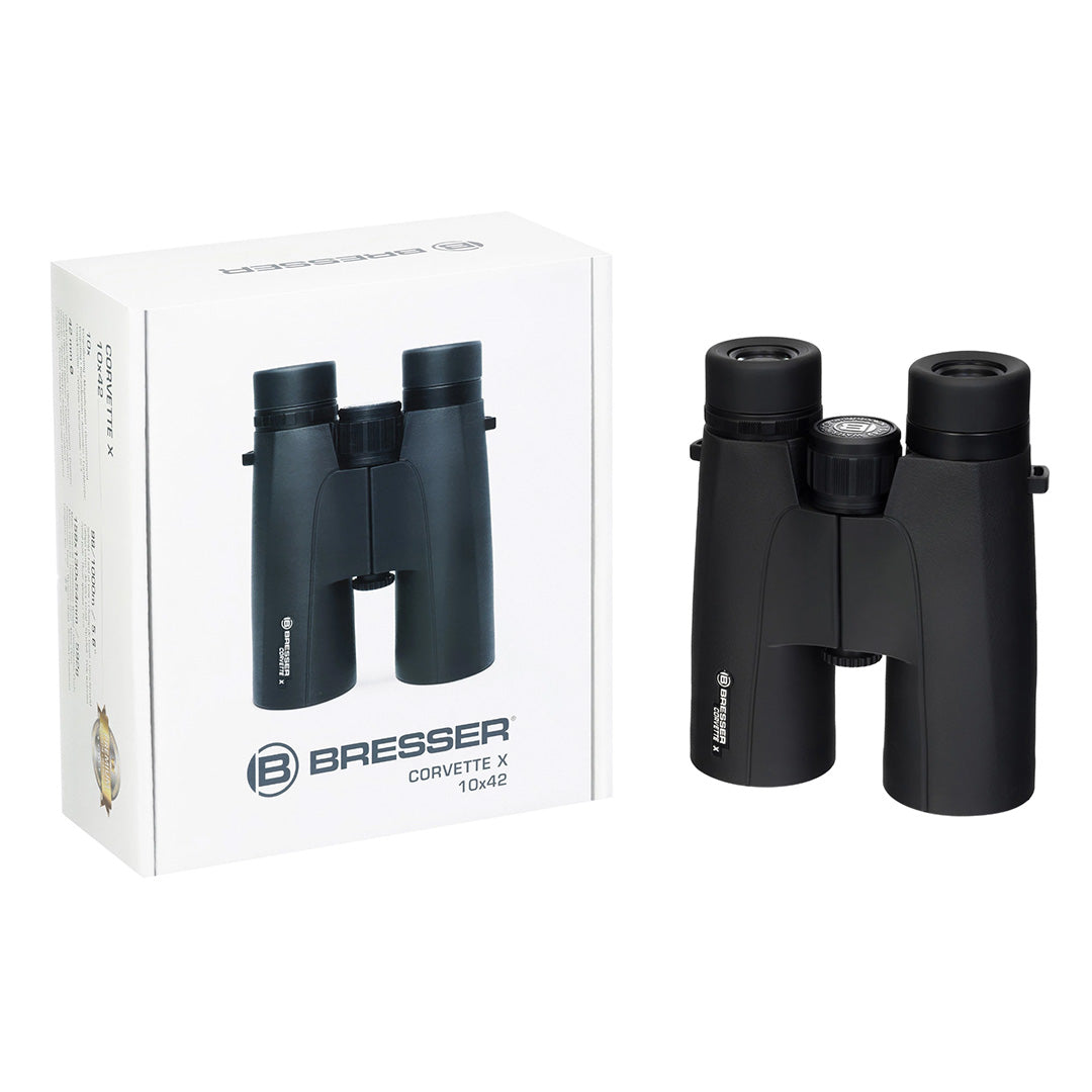 BRESSER Corvette X 10x42 Waterproof Outdoor Binoculars