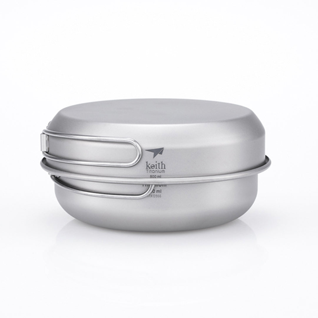 KEITH TITANIUM 3-Piece Pan Cook Set Ti6053
