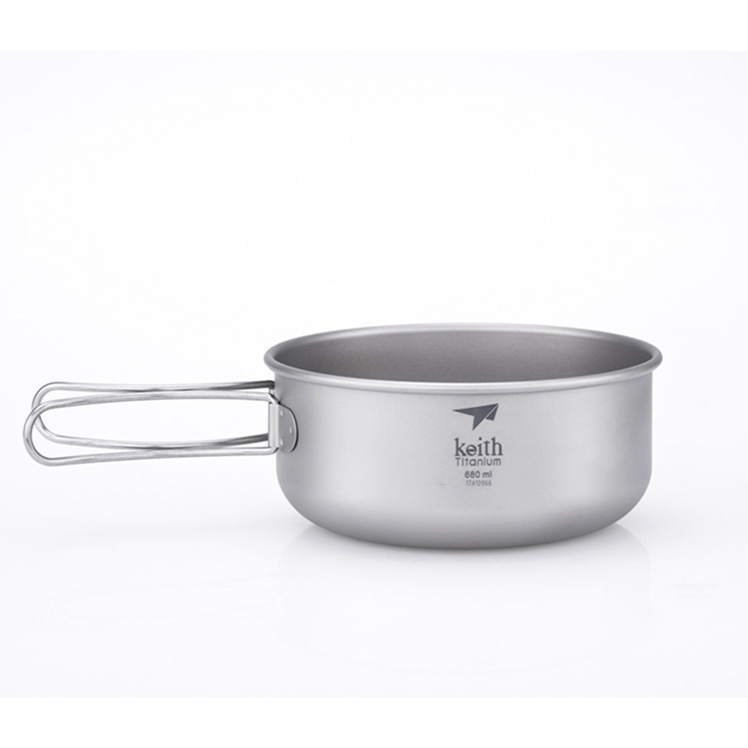 KEITH TITANIUM 3-Piece Pan Cook Set Ti6053