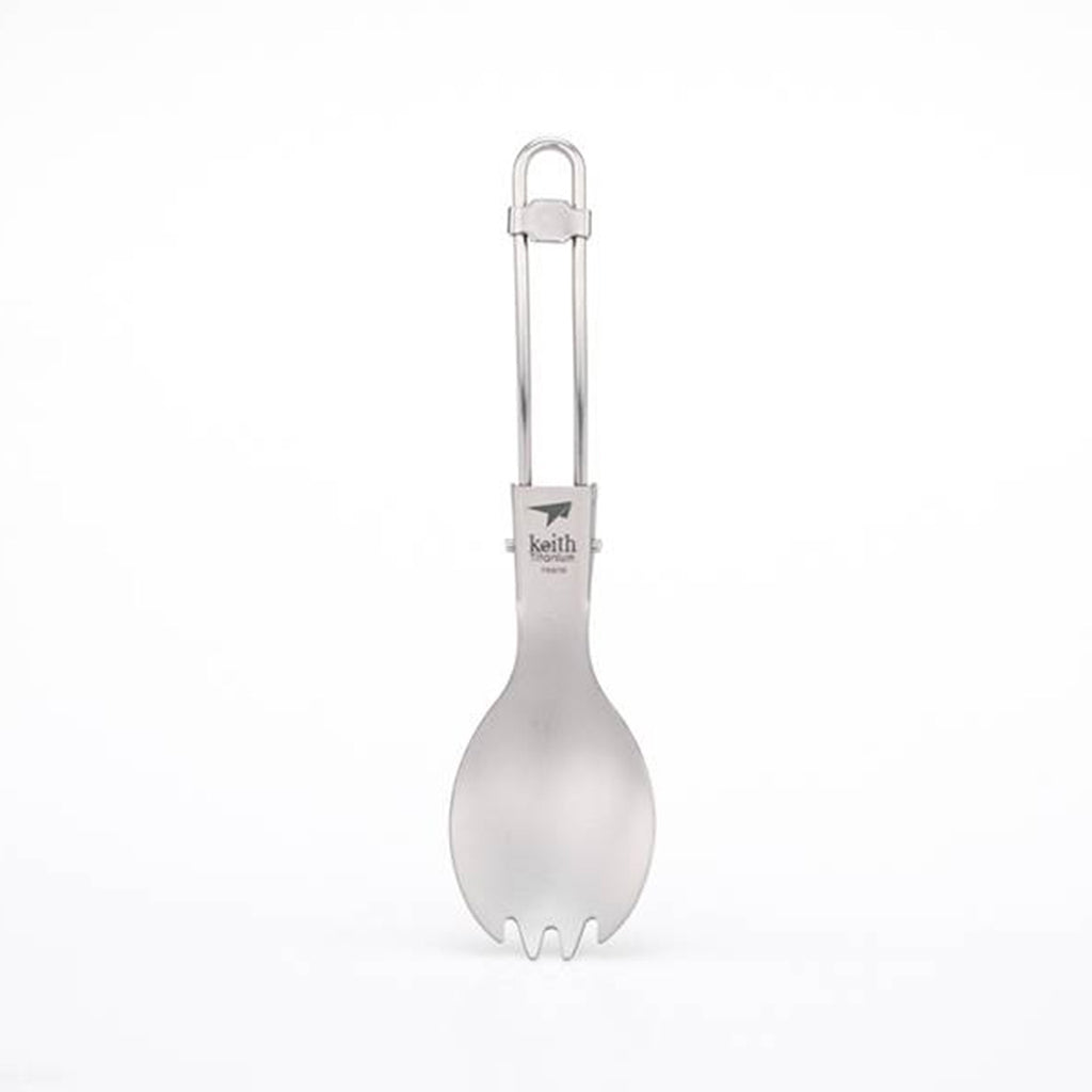 KEITH TITANIUM Folding Spork Ti5301