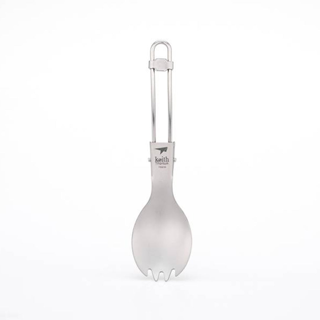 KEITH TITANIUM Folding Spork Ti5301