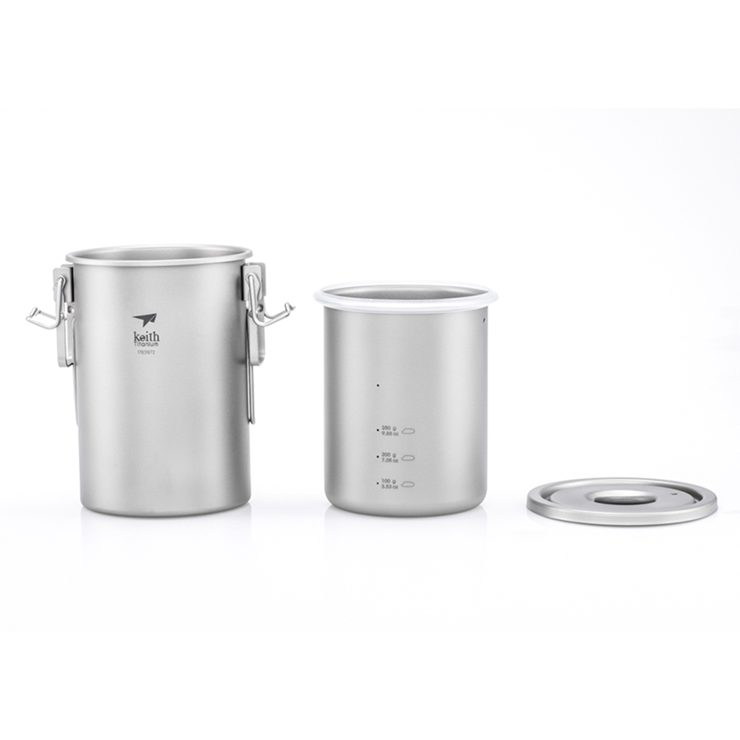 KEITH TITANIUM Multi-Function Cooker 900ml Ti6300