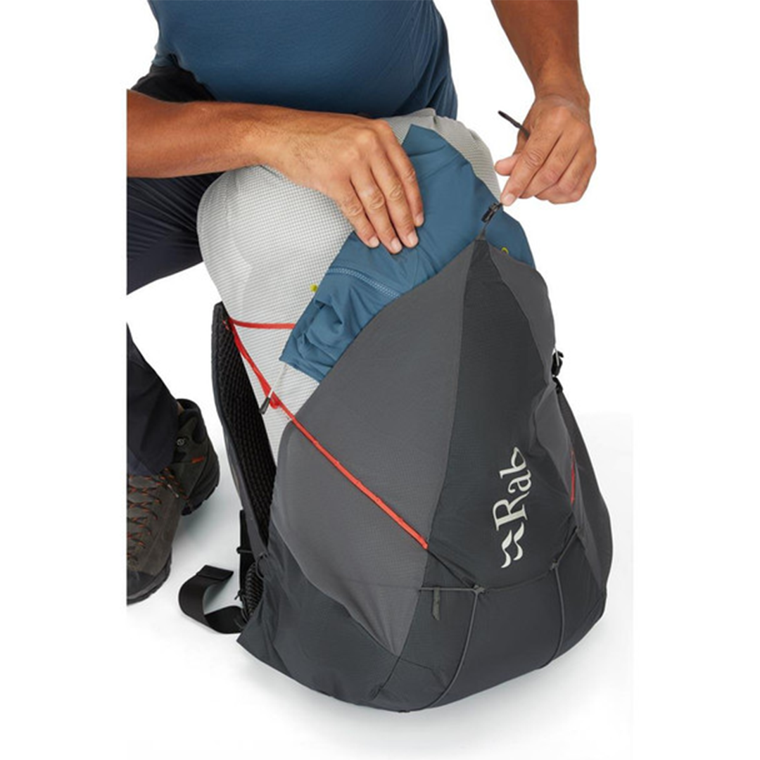RAB Muon 40L Ultralight Durable Long-Distance Trekking Hiking Backpack
