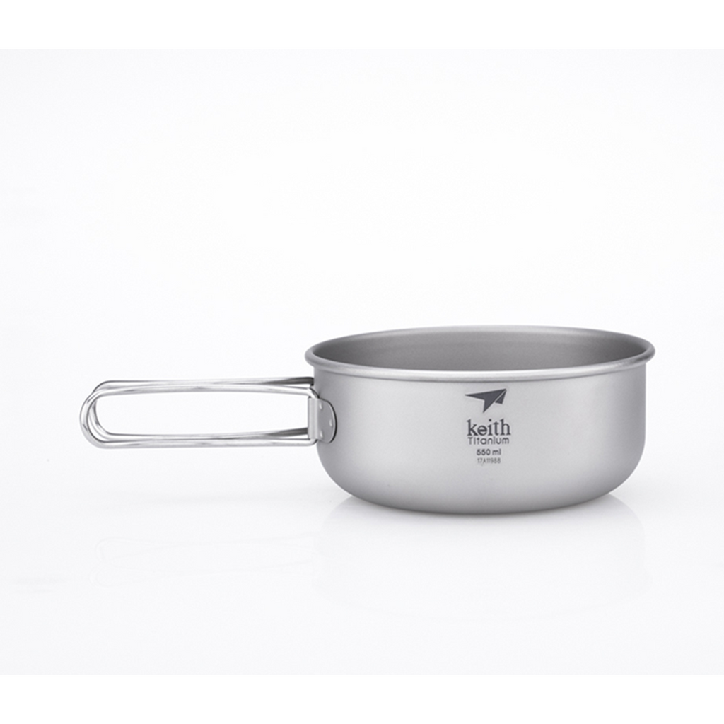 KEITH TITANIUM 3-Piece Pan Cook Set Ti6053