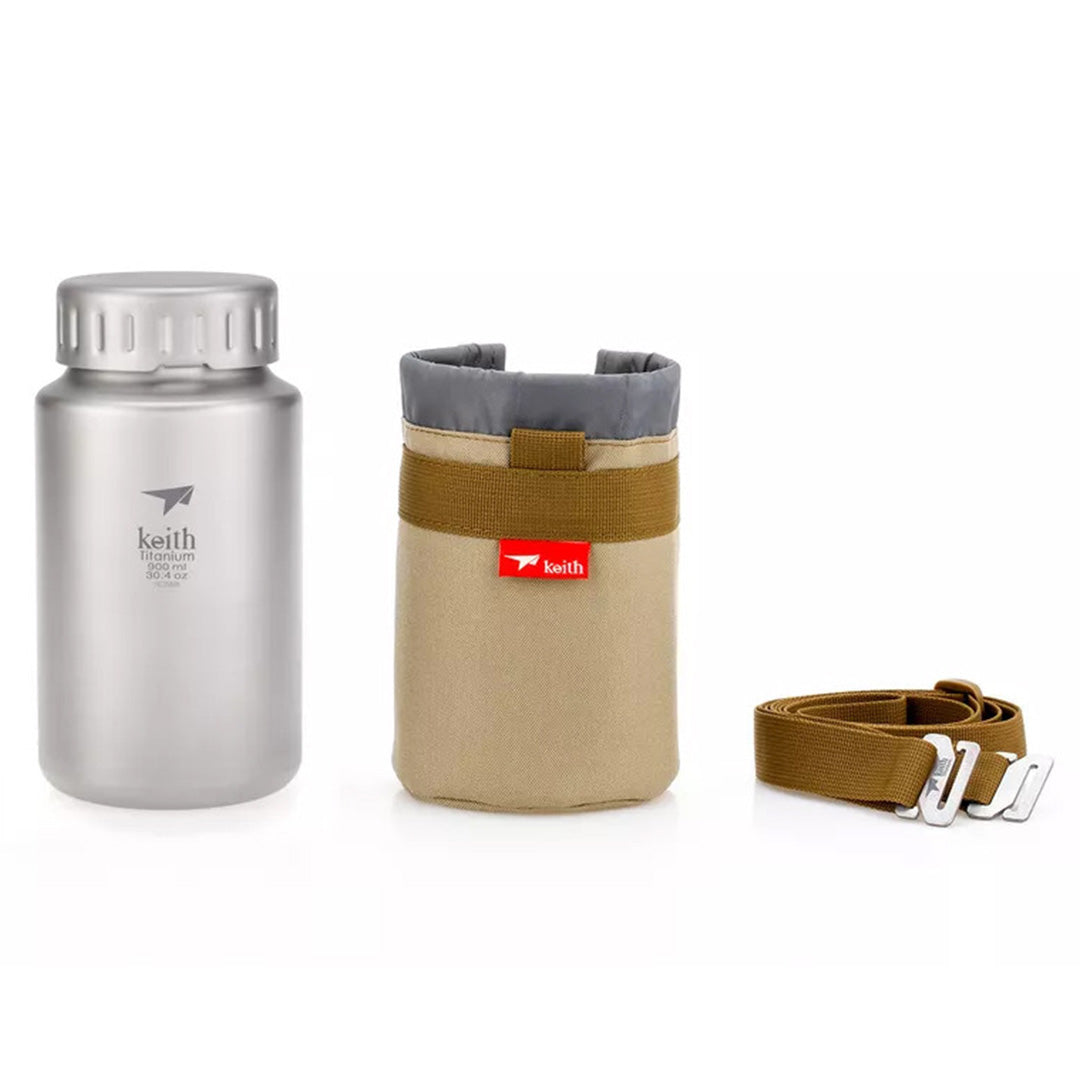 KEITH TITANIUM Sport Bottle 900ml Ti3035