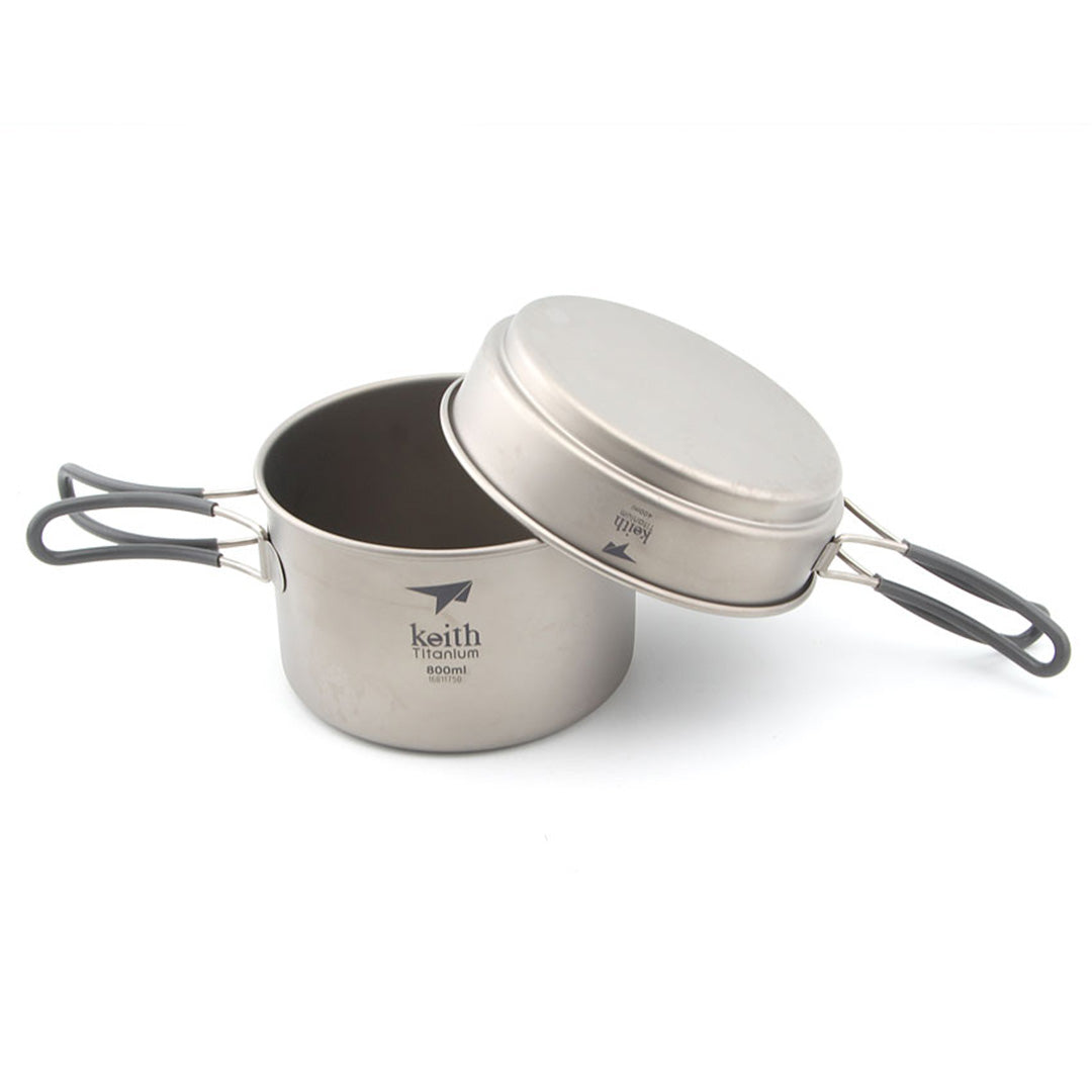 KEITH TITANIUM 2-Piece Pot and Pan Cook Set Ti6012