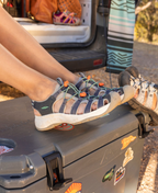 KEEN Women's Astoria West Sandal - Plaza Taupe/Roasted Pecan